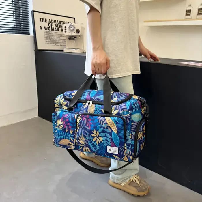 Sac fourre-tout de voyage grande capacité Oxford Leaves 2026 – Nouveaux sacs durables de haute qualité, portables pour les trajets quotidiens, sacs de voyage polyvalents