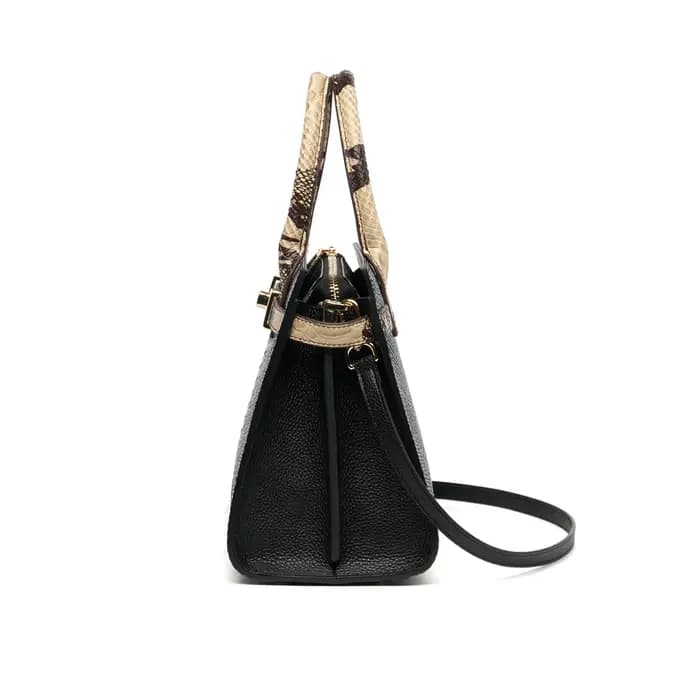 ZOOLER marque chaude 100% en cuir véritable sac à bandoulière unique femmes d'affaires noir motif Animal sacs à main haut de gamme fourre-tout # YC350