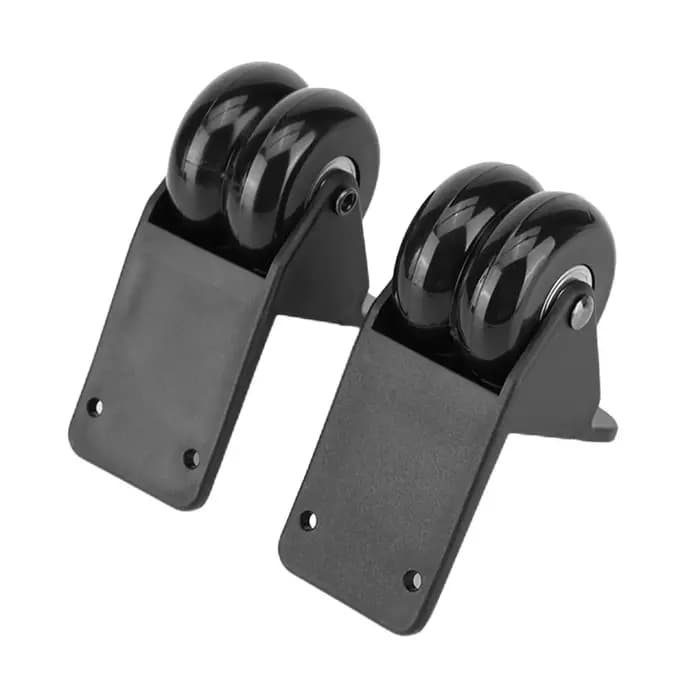 2 roues de rechange pour bagages