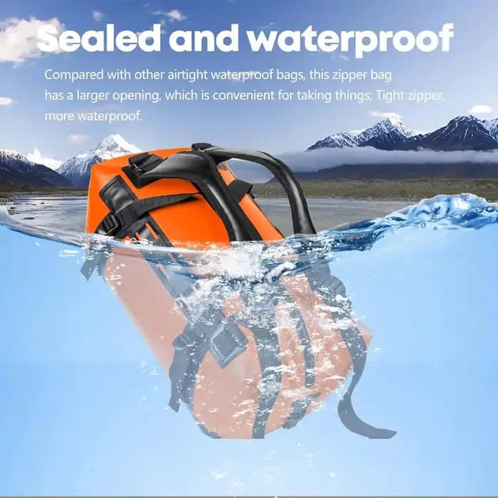 Esone sac à dos étanche pour femmes hommes 50L sac de voyage