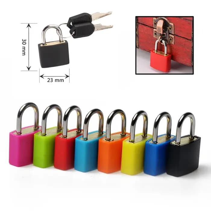 Petit mini cadenas en acier solide de haute qualité