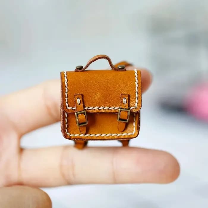 Poupée jouet mini sac mode rétro sac à dos sac d'école adapté pour Obitsu11