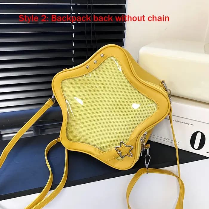 Nouveau Ita sac à dos 2026 populaire sac d'école Transparent pour les femmes doux Chic étoile sac à bandoulière affichage automne Bolsa Сумка