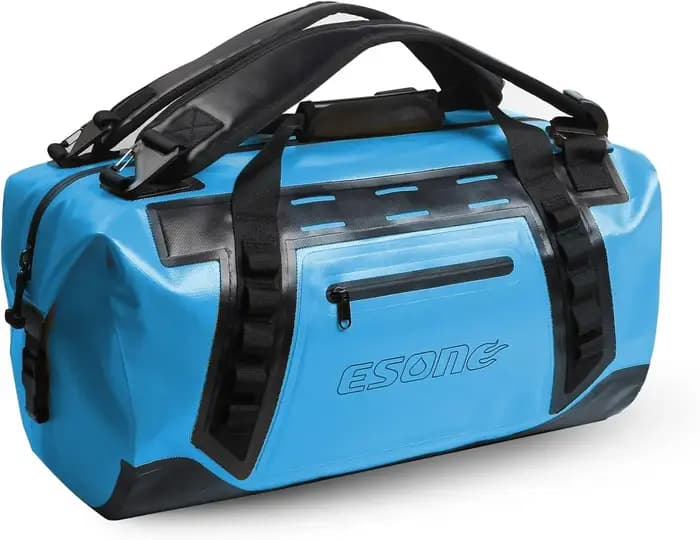 50L sac de voyage étanche moto queue sac sec pour Camping canotage kayak pêche ski Kit