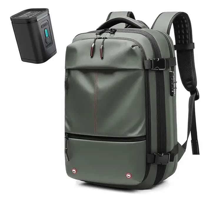 Sac à dos de voyage à compression sous vide pour hommes