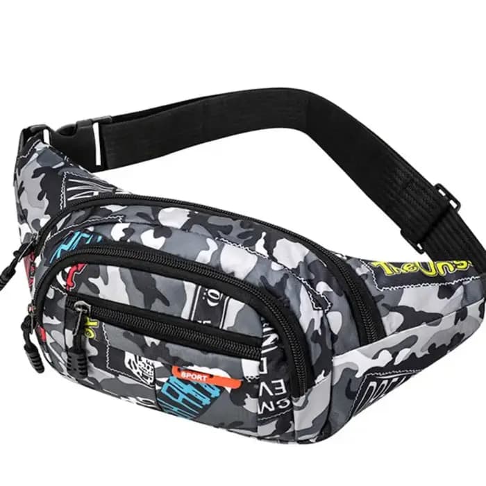 Sac banane imperméable de style coréen pour hommes et femmes
