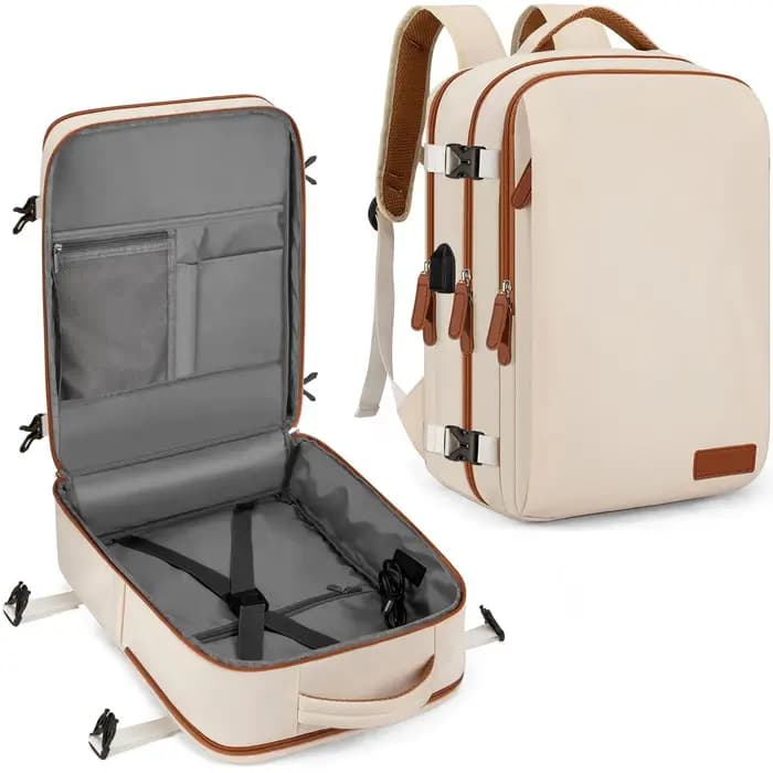 Sac à dos de voyage 40x20x30 cabine avion étanche extensible week-end ordinateur portable avec Port USB Ryanair bagage à main femmes hommes sac à dos