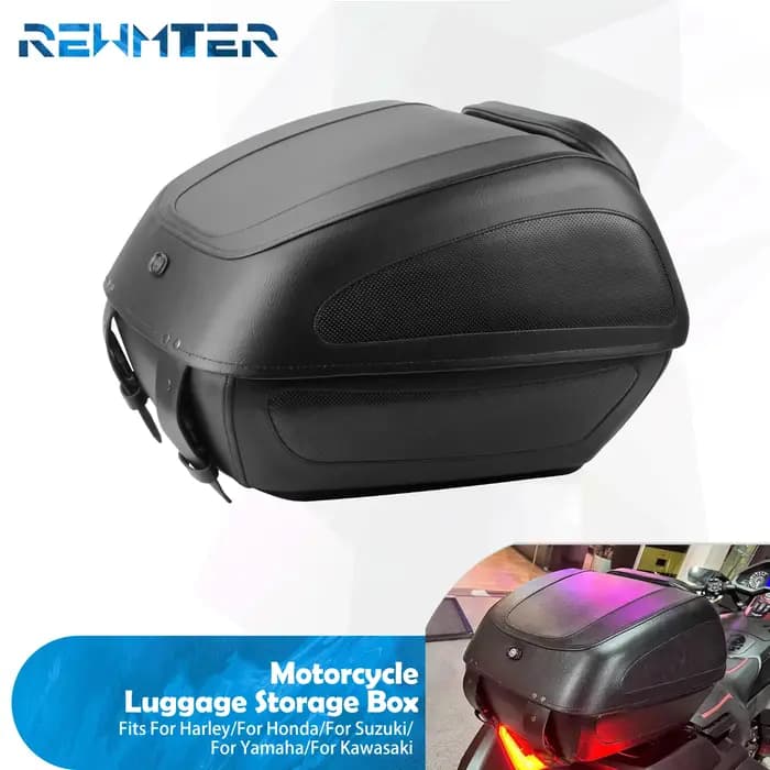 Sac de coffre de moto, sac de voyage arrière