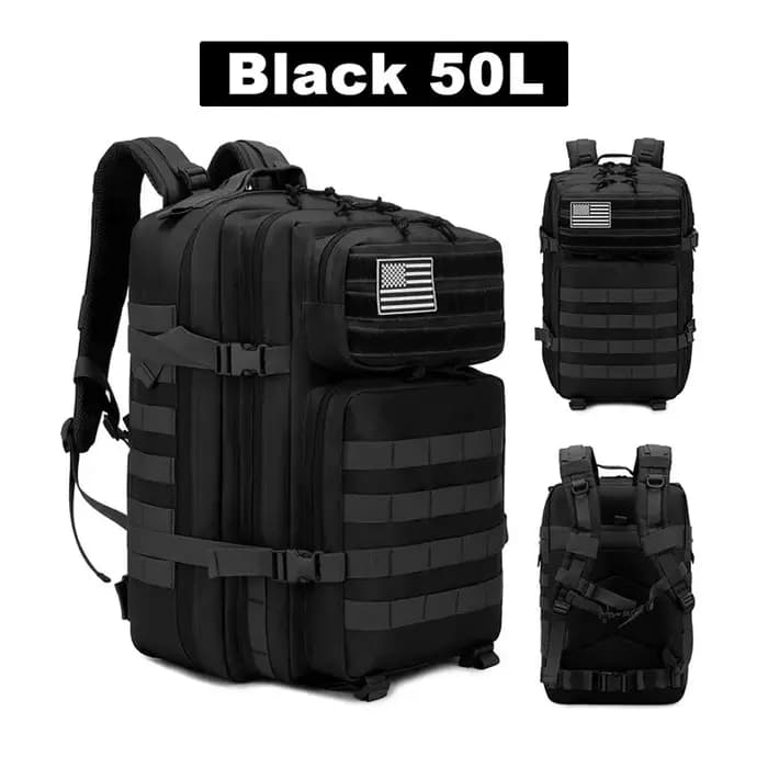 50L sac à dos tactique hommes voyage grande capacité sacs à dos