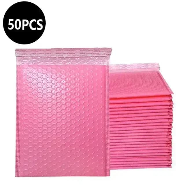 50 pièces paquet de livraison sac à bulles