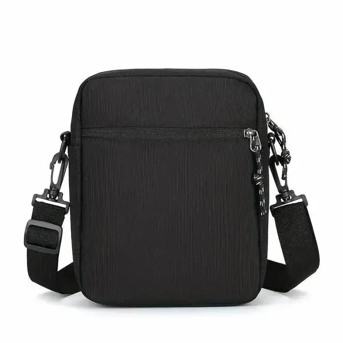 Sac à bandoulière sur le thème italien pour hommes – Noir et doré avec drapeau