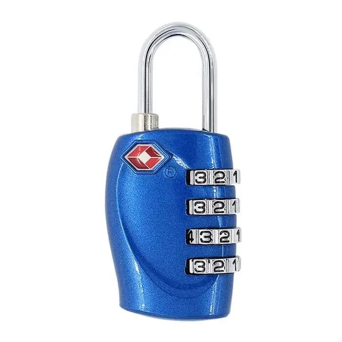 Valise bagages métal Code mot de passe serrures cadenas TSA douane