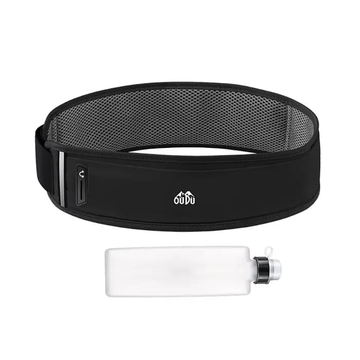 Ceinture de course avec poche pour bouteille d'eau 330 ml