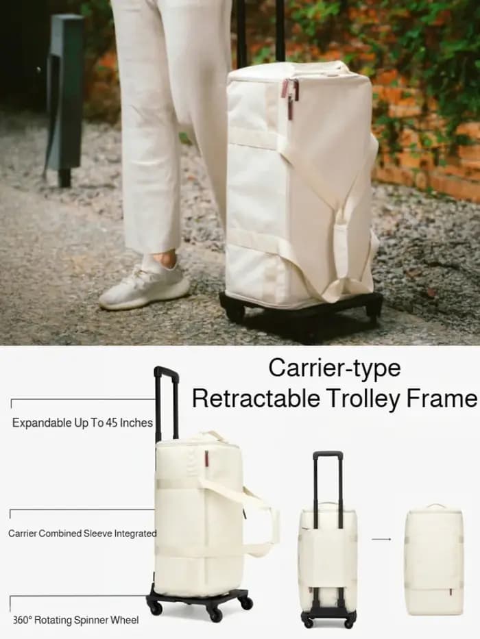 Nouveau sac de voyage multifonctionnel avec chariot