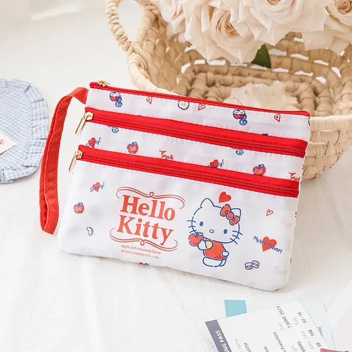Sac de rangement pour documents de voyage avec plusieurs compartiments pour une organisation pratique des cartes