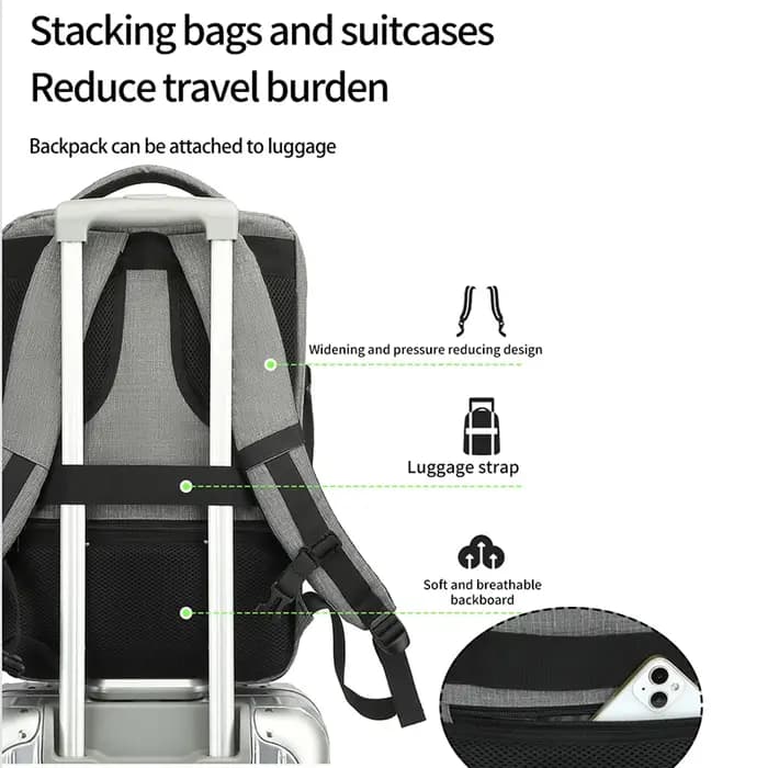 Sac à dos de voyage multifonctionnel pour femmes