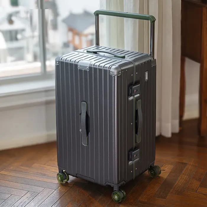Valise de voyage extra large 30 pouces antichoc avec fermeture éclair