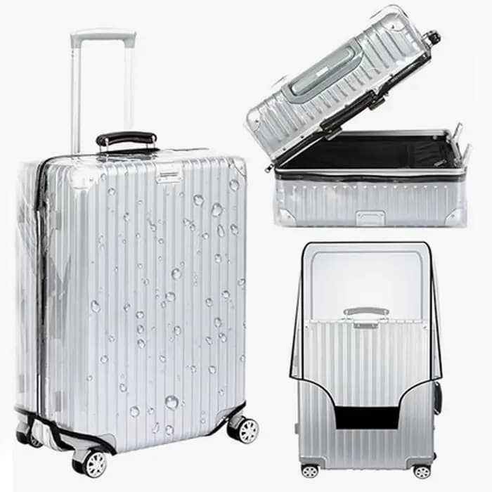 Housse de protection de valise en Pvc transparent