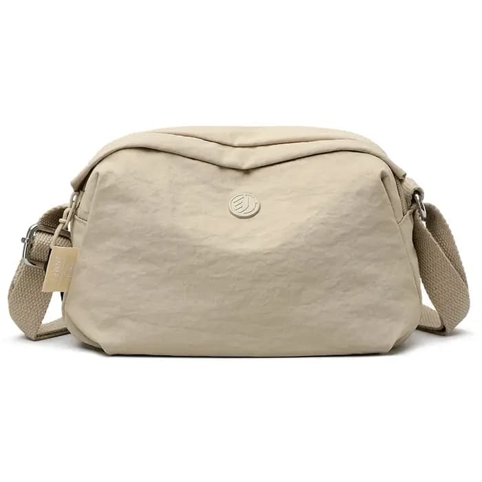 Sac à bandoulière léger et tendance grande capacité en nylon pour femme, style urbain, sac carré moy