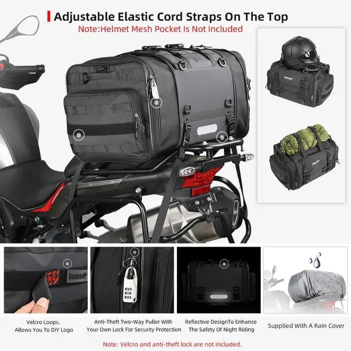 Bal inowalk-Sac à bagages de voyage pour moto