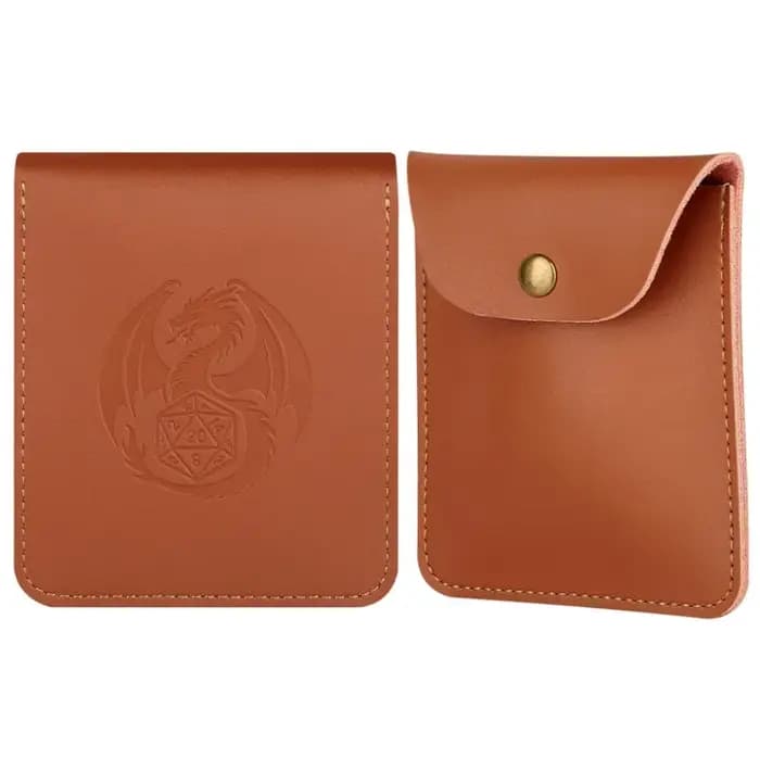 Sac en cuir marron Portable pour montre de poche