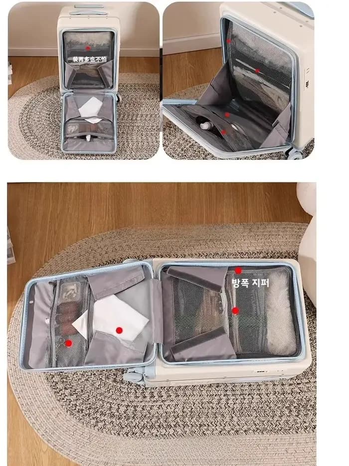Enfants 20 pouces bagage peut s'asseoir paresseux bagages valise de voyage fille roulant poussette boîte d'embarquement