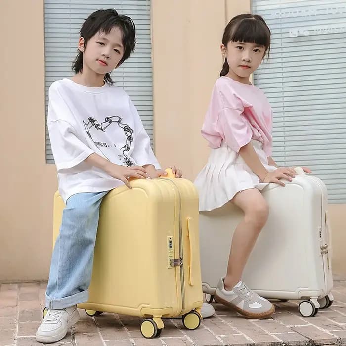 Valise de Voyage Légère à Roulettes pour Enfant