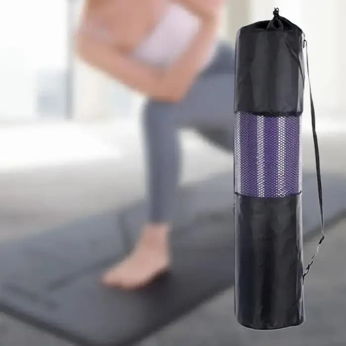 Sac de tapis de yoga, sac de sport portable et respirant avec bretelles réglables