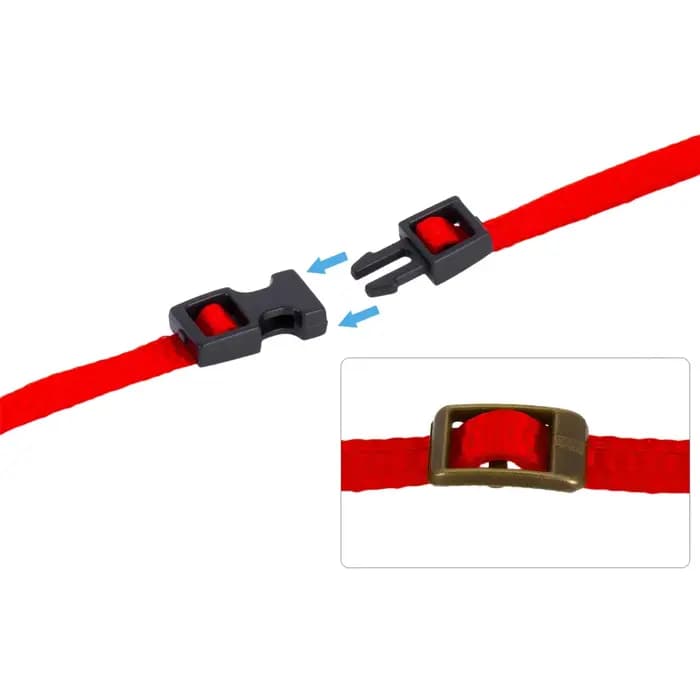 5 pièces corde à bagages porte-bagages sangles d'arrimage boucle décorer sangle pour 1/8 1/10 1/18 1/24 RC chenille SCX10 TRX4 TRX6 YK4102 RGT