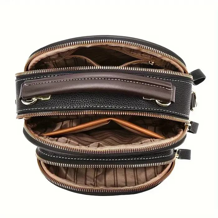 Sac à bandoulière multi-poches de luxe pour femmes