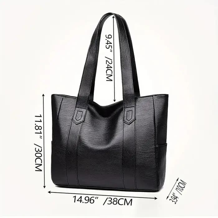 Sac à main vintage grande capacité pour femme