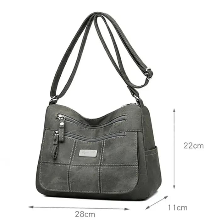 Sac messager Vintage en tissu Oxford