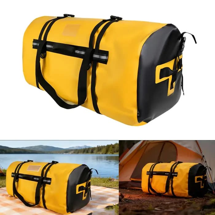150L sac de sport en plein air selle sèche stockage de bagages Sports nautiques poignée emballage plage Rafting moto voyage Camping sacs