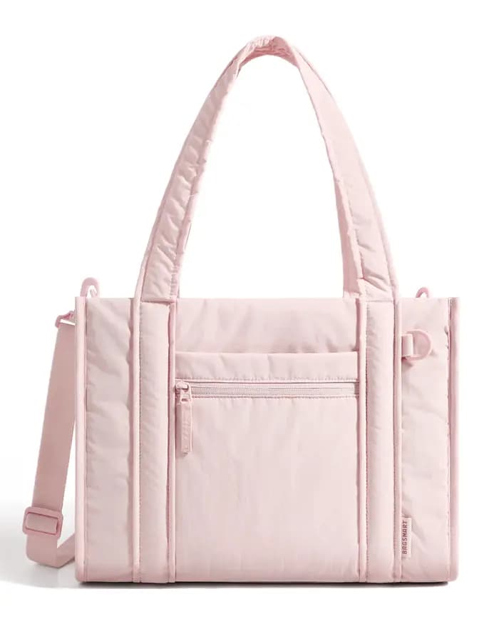BAGSMART petit sac fourre-tout pour femmes sac à bandoulière multifonctionnel avec fermeture éclair grande capacité voyage travail collège sac à main