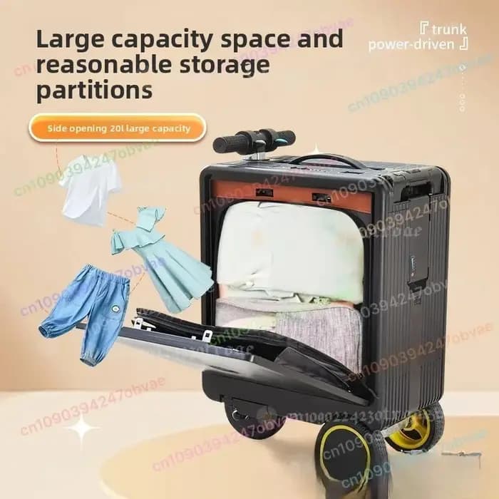 Valise électrique intelligente 20L avec cadenas à combinaison