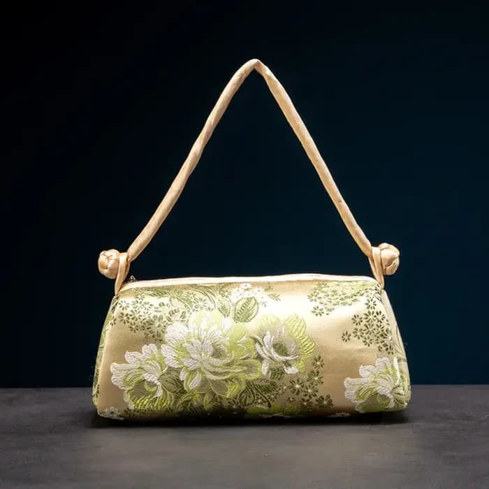 Sac à bandoulière de mode femmes sac à main de luxe sac en soie brodé femme sac