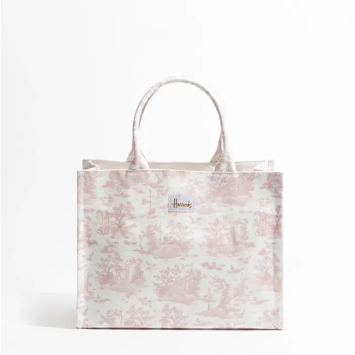 Sac fourre-tout en toile de grande capacité, sac à main imprimé paysage de londres, Design Unique, s
