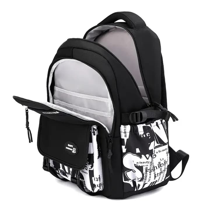 Sac à dos pour adolescents avec pendentif camouflage graffiti garçon sac à bandoulière pour enfants sac d'école étanche sacs à dos de voyage de Sport