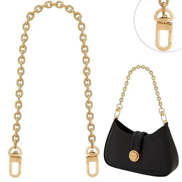 Chaîne plate pour sac bandoulière et sac sous le bras