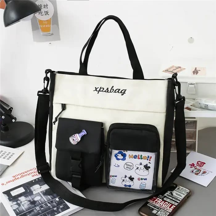 Sacs à main en toile de Nylon imperméables pour jeunes femmes