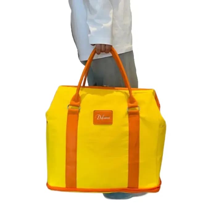 Sac de voyage pliable et extensible avec poignée