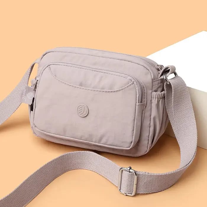 Sac à bandoulière simple en tissu de bœuf à la mode pour femmes