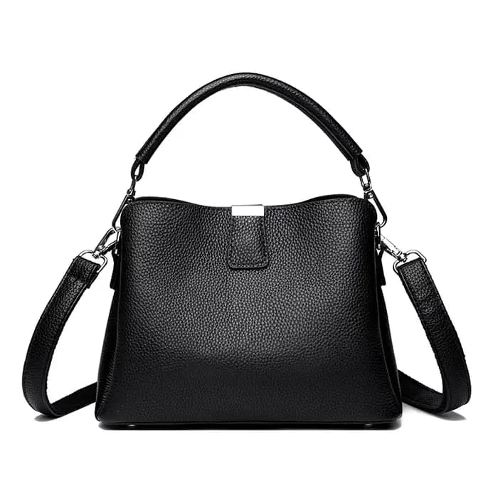 100% sac en peau de vache décontracté femmes Hobos sacs à main sacs seau nouveaux sacs à main de mod