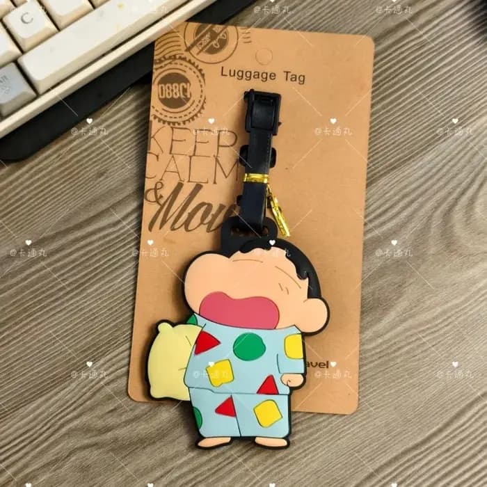 Étiquettes de bagage Anime Crayon Shin-chan