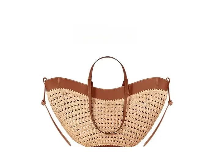 Sac fourre-tout tissé minimaliste