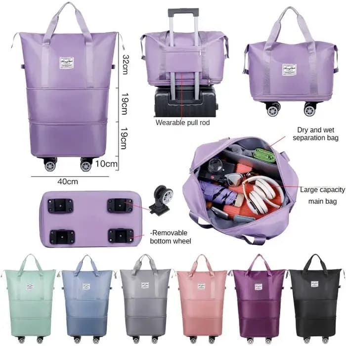 Bagage extensible à roue universelle