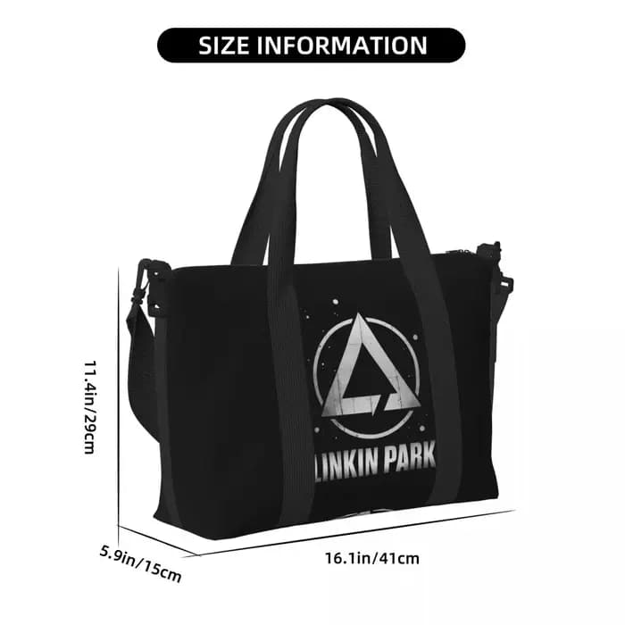 L-Linkin-S P-Park-S Band sac de voyage de plage sacs fourre-tout de grande capacité pour salle de sport Yoga femmes Shopping sac à bandoulière