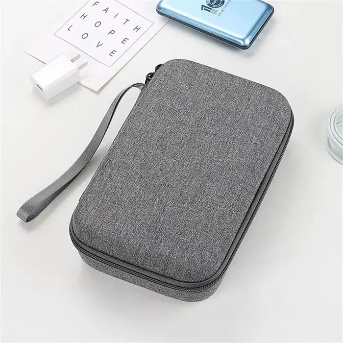 Organisateur d'accessoires électroniques de voyage de grande capacité