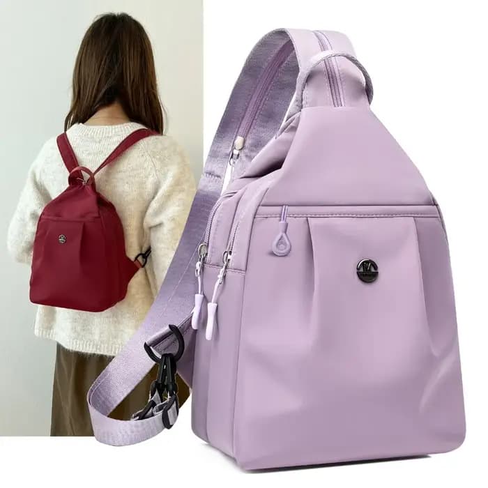 Mini sac à dos pour femme : sac à bandoulière simple