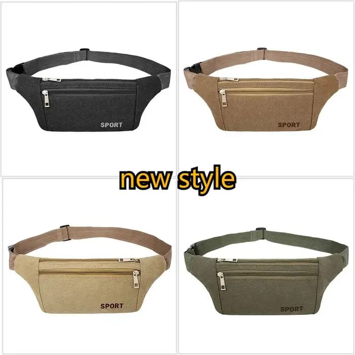 Fanny Pack sacs de course sac de ceinture pour femmes hommes sac à main en toile voyage Camping randonnée poche ventre pochette pour pièces de monnaie de téléphone